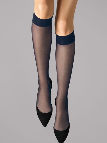 Satin Touch 20 Knee-Highs Plava S 31206