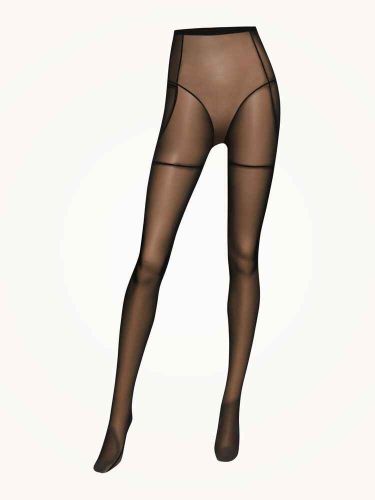 Tulle tights crna m 19416