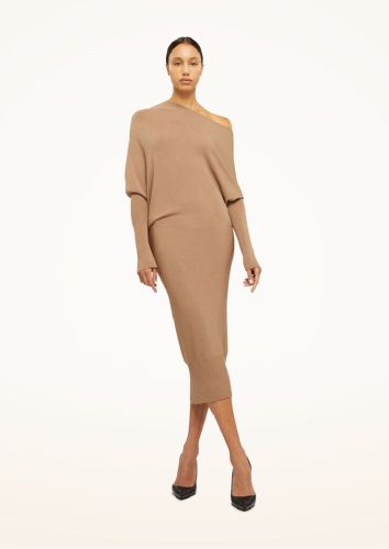 Viscose Knit Dress tamno bez m 53297